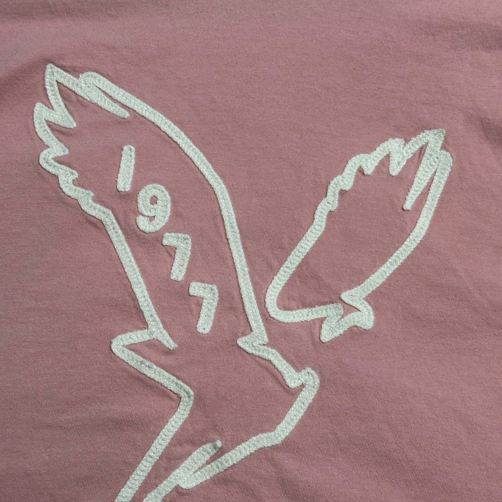 American Eagle Outfitters Mauve Bird Tee